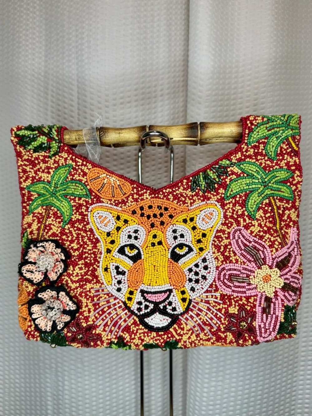 Viral Beaded Leopard Bag!!